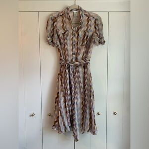 Diane Von Furstenberg Nima Silk Dress Size 6‎